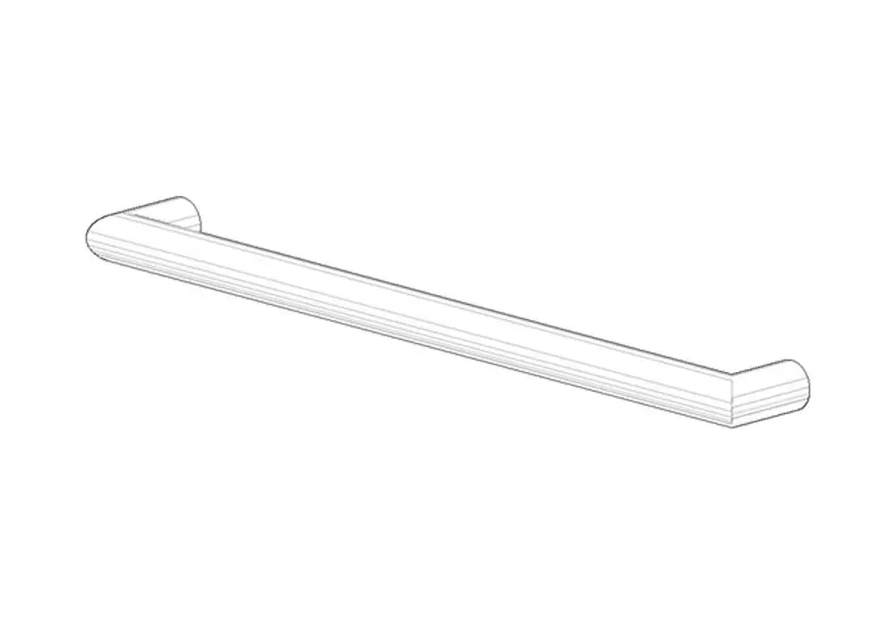 DORNBRACHT Griff für Wannengriff ERSATZTEILE 05282258700 318 x 42 x 22 mm Chrom, 05282258700-00 Galeriebild 1